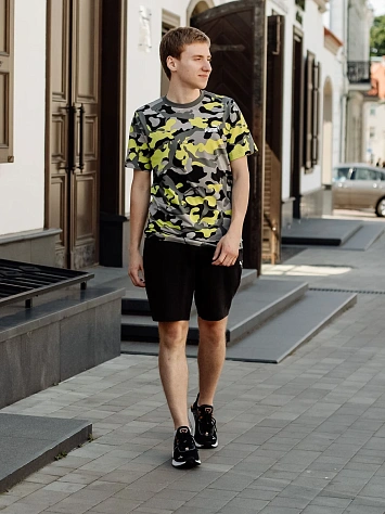 Puma Футболка мужская ESS+ CAMO AOP TEE