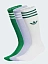 Adidas Носки SOLID CREW SOCKS (3 пары) [зелёный]