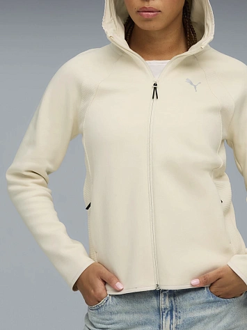 Puma Джемпер женский EVOSTRIPE FULL-ZIP HOODIE DK