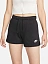 Nike Шорты женские NSW CLUB FLC MR SHORT [чёрный]