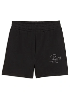 Puma Шорты женские ESS SCRIPT HIGH-WAIST SHORTS 5
