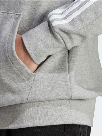 Adidas Джемпер мужской ESSENTIALS FRENCH TERRY 3-STRIPES HOODIE