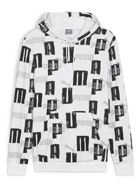 Puma Джемпер мужской ESS+ LOGO LAB AOP HOODIE TR