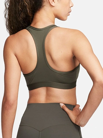 Nike Топ женский DF SWSH MED SPT BRA