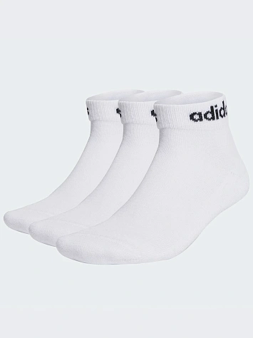 Adidas Носки LINEAR ANKLE CUSHIONED (3 пары)