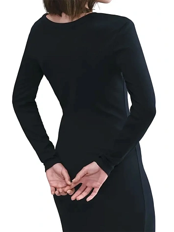 Nike Платье женское NSW NK CHLL KNT LS MIDI DRSS