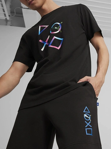 Puma Шорты мужские PUMA X PLAYSTATION SHORTS 8 DK