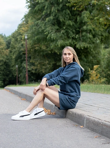 Puma Костюм спортивный женский LOUNGEWEAR SHORT SUIT TR