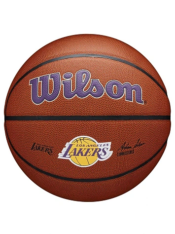 Wilson Мяч баскетбольный NBA TEAM ALLIANCE BSKT LA LAKERS