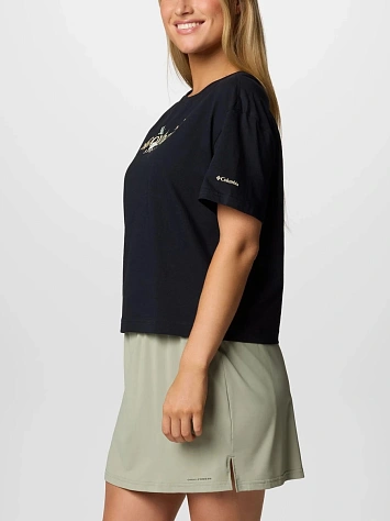 Columbia Футболка женская ROLLING BEND™ GRAPHIC RELAXED CROP SHORT SLEEVE SHIRT