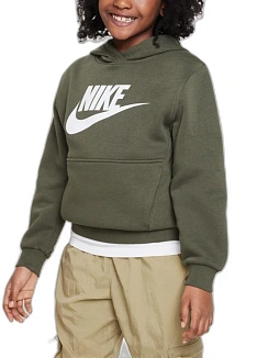 Nike Джемпер подростковый NSW CLUB FLC HDY HBR