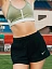 Nike Шорты женские NSW RIB JRSY HR SHORT [чёрный]