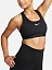 Nike Топ женский DF SWSH MED SPT BRA [чёрный]