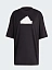Adidas Футболка женская W FI BOS BF TEE [чёрный]