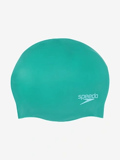 Speedo Шапочка для плавания силиконовая подростковая PLAIN MOULDED JUNIOR