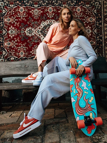 Nike Кеды женские COURT LEGACY LIFT VDAY