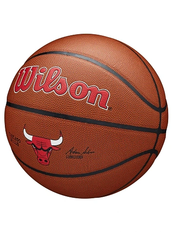 Wilson Мяч баскетбольный NBA TEAM COMPOSITE LEATHER