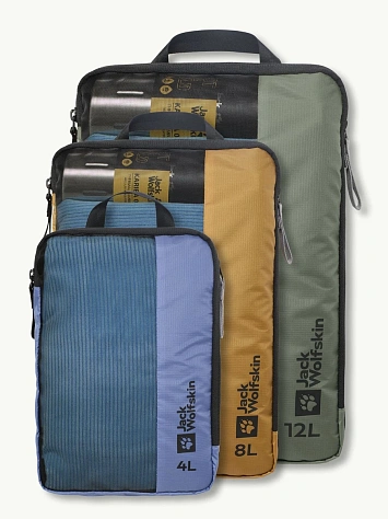 Jack Wolfskin Набор сумок для хранения COMPRESSION CUBE SET