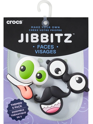 Crocs Набор джиббитс MAKE YOUR OWN FACES (5шт.)